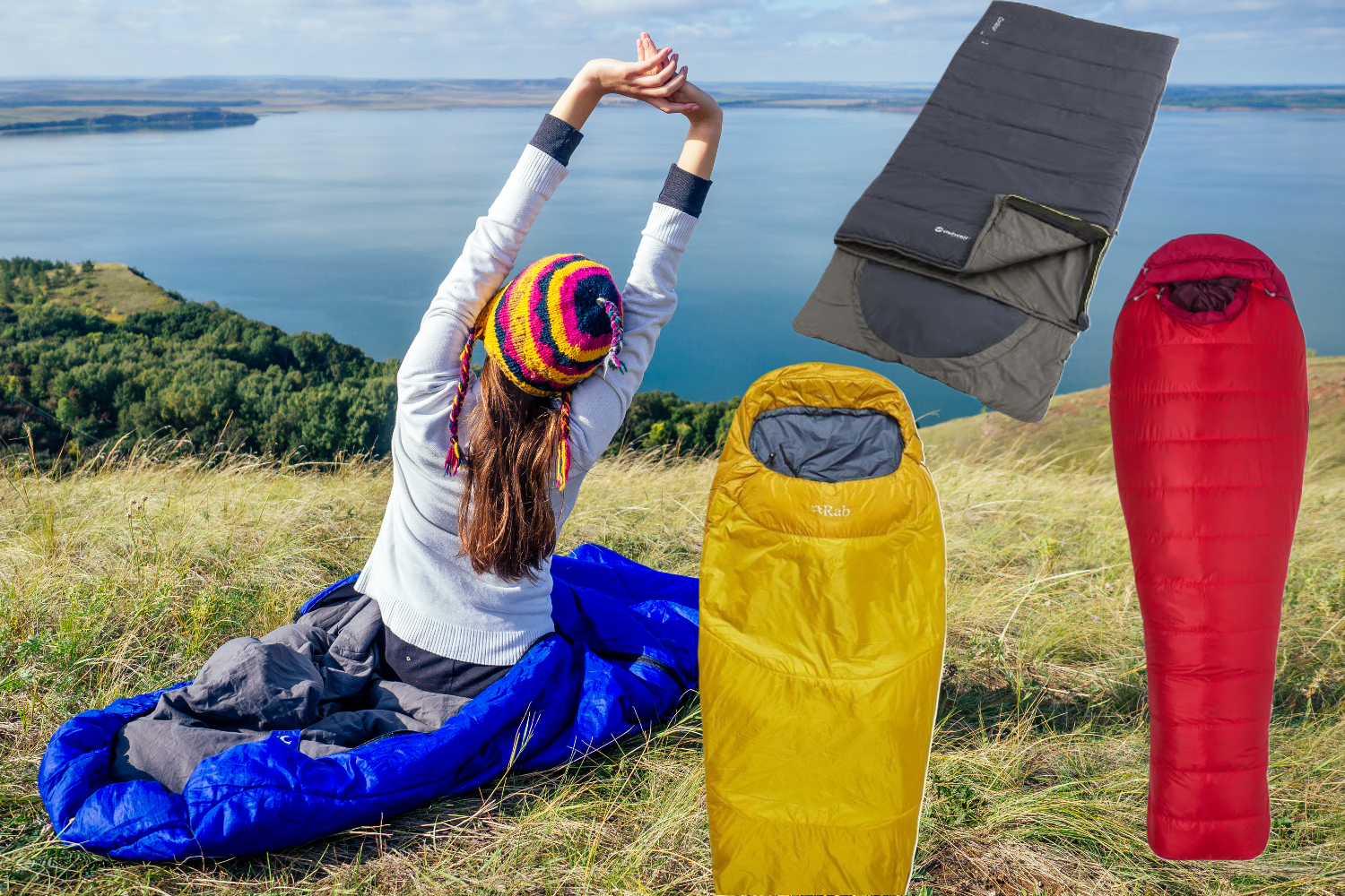 Robens Icefall IV Sleeping Bag 4 Season Camping Hiking Sleeping Bag 