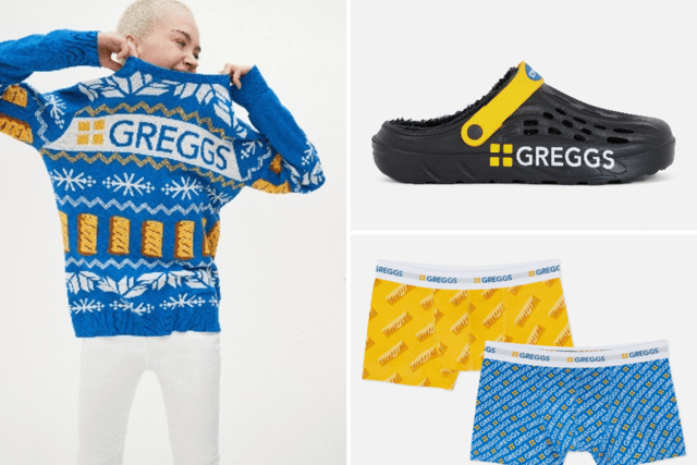 Greggs and Primark release Christmas clothing range