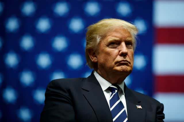 Donald Trump has returned to Facebook and Instagram. (Credit: Getty Images)