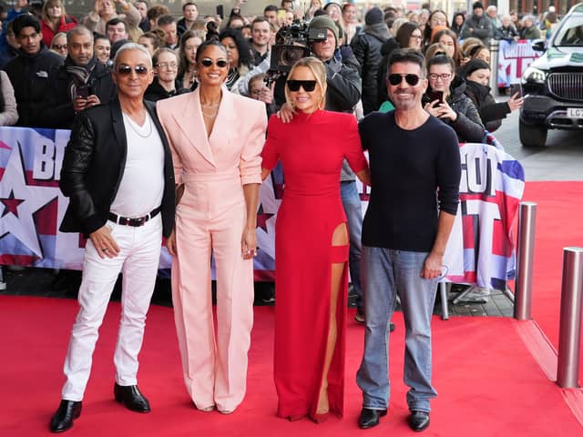 Britain’s Got Talent Judges (L-R): Bruno Tonioli, Alesha Dixon, Amanda Holden and Simon Cowell (Photo: Dominic Lipinski/Getty Images)