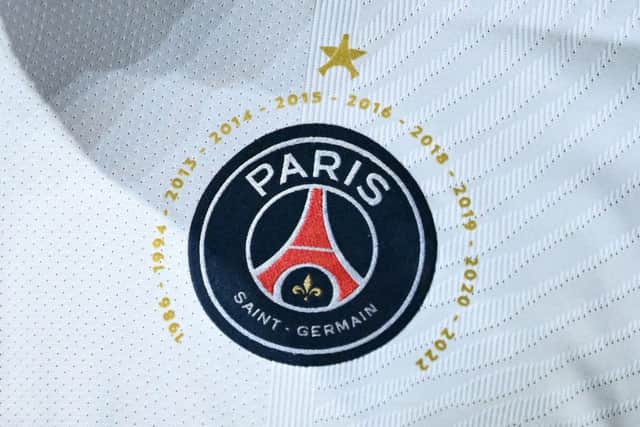 Paris Saint-Germain (PSG) badge (photo: Getty Images)