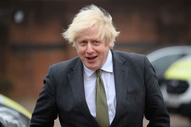 Boris Johnson used his New Year’s message to praise the Covid vaccine rollout (Photo: Getty Images)