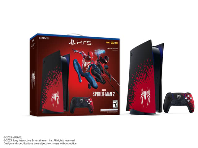 PlayStation have revealed their limited edition Spider-Man Console