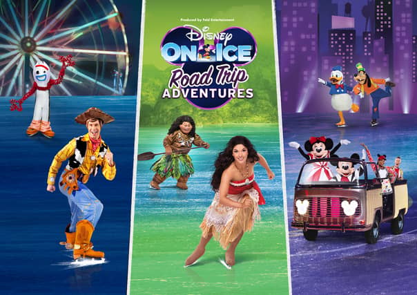 ‘Disney On Ice present Road Trip Adventures’ skates in to venues across the UK in Autumn/May 2024.