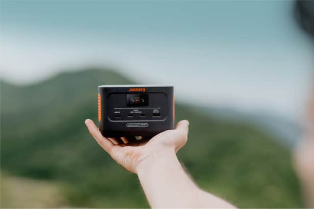 The Jackery Explorer 100 Plus is a perfect travel companion