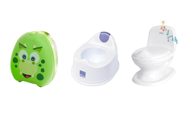 The My Carry Potty, Bambini Mio and the Nuby My Real Potty