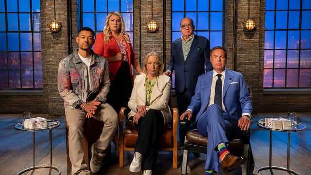 Dragons' Den cast on BBC