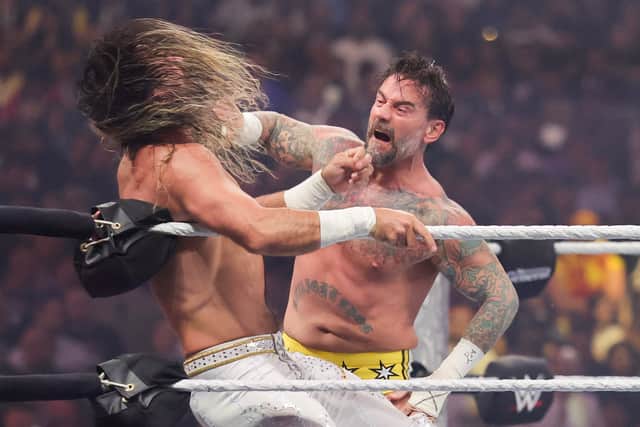CM Punk looks to book his place at this year's Money In The Bank ladder match - and over his shoulder at the threat of Seth Rollins and his new faction.