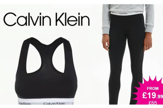 Calvin Klein Women’s Bralette & Leggings now just £19.99 is the ultimate loungewear set