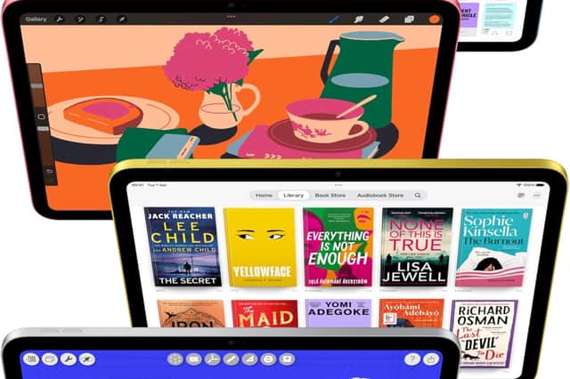 The new Apple iPad 11-inch delivers powerful multitasking with stunning visuals, perfect for everything from digital art to reading and productivity.