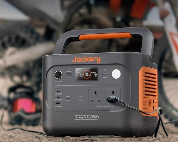   The Jackery Explorer 1000 v2 has a 1,070Wh battery capacity and a maximum output of 1,500W  