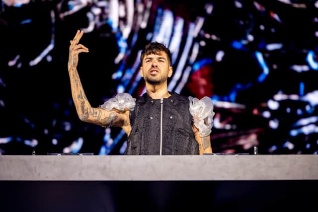 ANYMA takes centre stage on the APEX_ stage tonight, as the final acts of this year’s Creamfields take to Daresbury Estate