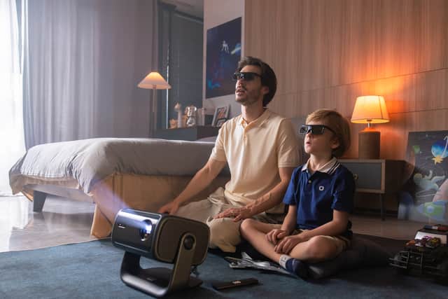 3D capability is a neat touch, and you get free glasses on Amazon at the moment - but it's a struggle to find content in the UK