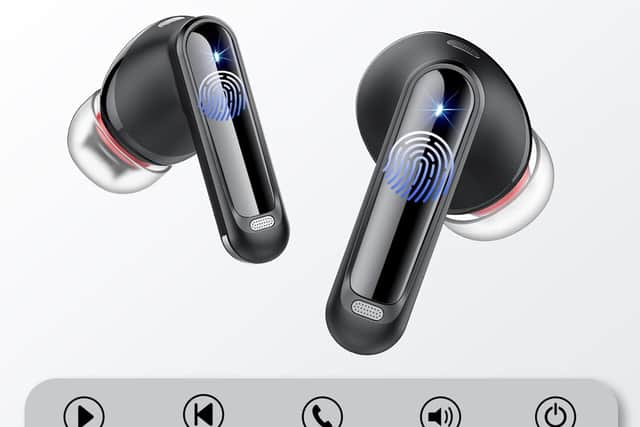 They even have touch-sensitive controls