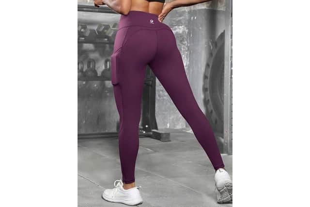 Athletic leggings for women with pockets £8.83