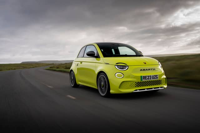 The Abarth 500e hasn't lost any of its sparkle by going electric