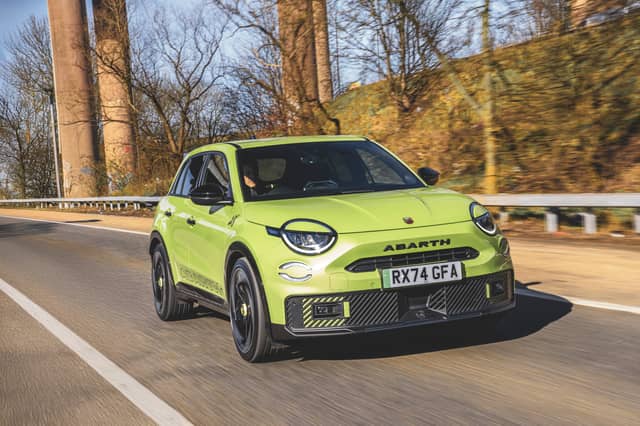 Abarth's 600e is a big departure from the Fiat 600 - thankfully