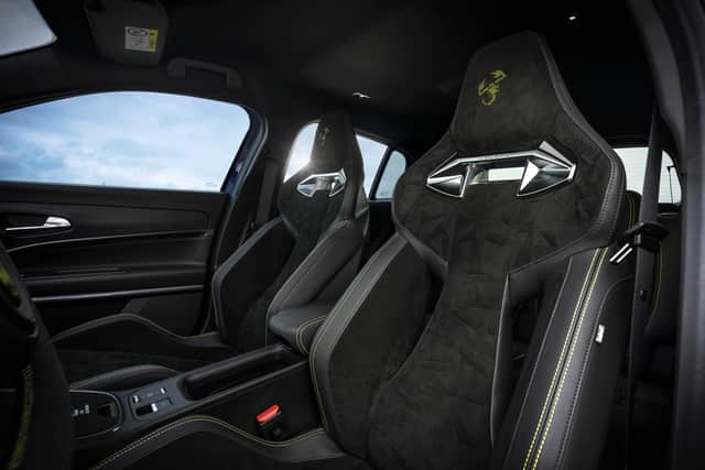 The seats in the Scorpionissima version are wonderful