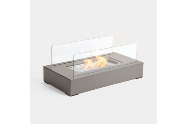 VonHaus bioethanol tabletop fireplace
