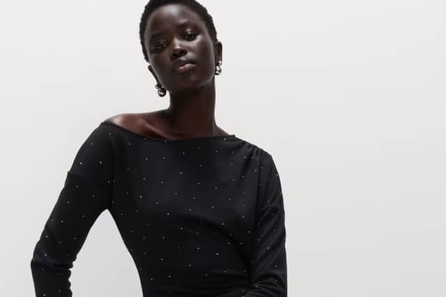 This M&S dress is the perfect balance between glamour and sophistication for the festive season