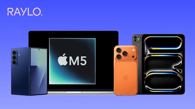 iPad deals for £7.49 per month are among the offers on Apple Tech from Raylo