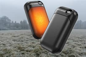 The hand-warmers are perfect for chilly winter days