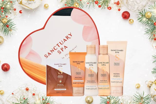 The Sanctuary Spa gift set is the perfect present when you don’t know what to buy