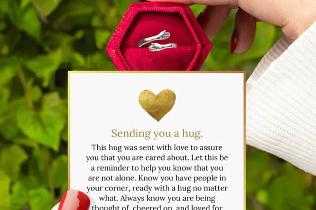 Sending you a hug this Christmas