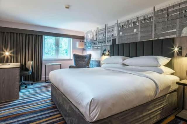 Stylish spa facilities at this four-star