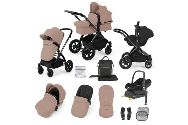Ickle Bubba Stomp Luxe 12 Piece Travel System includes