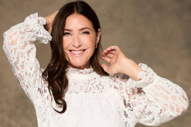 This Morning’s fashion expert Lisa Snowdon loves the lace blouse from high street brand
