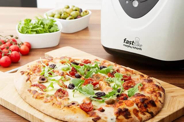 As well as loaves of bread, it can make pizza bases
