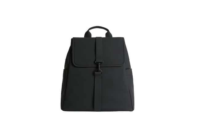 M&S faux leather backpack