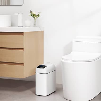 Eko's Astro Slim sensor bin is a genuinely affordable bathroom upgrade that performs brilliantly as a sensor bin