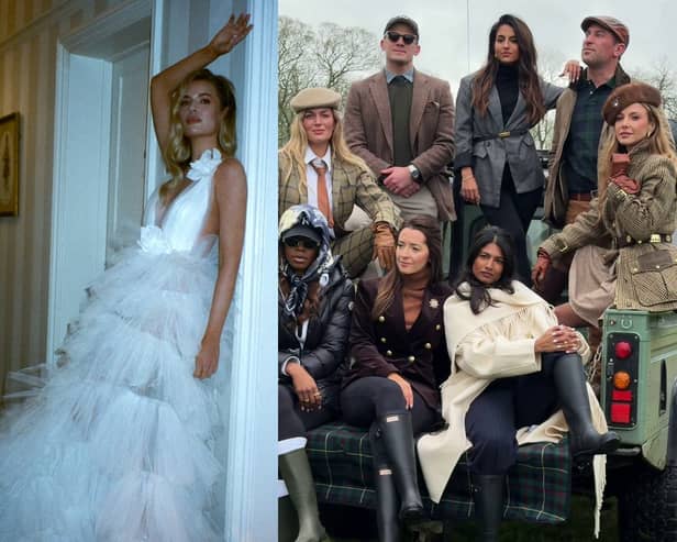 Brittany Allyn had a £30k solo wedding at Hinwick House, near Wellingborough, to celebrate her 40th birthday.