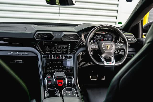 Lamborghini's Urus has an interior almost as dramatic as its supercar stablemates - but with five seats