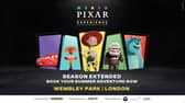 Disney Pixar fans can journey through their favourite films at the Mundo Pixar Experience - London season extemded to November 1, 2026.