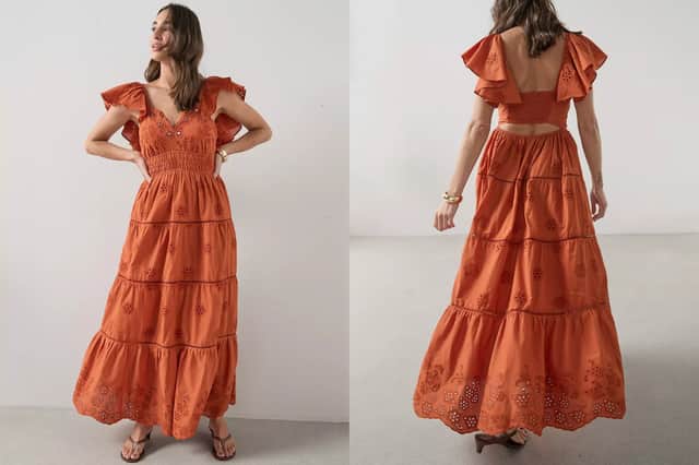 Very Collection's brown midaxi dress is perfect for effortless occasion dressing