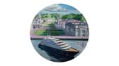 Painter Tai Shan Schierenberg reinterprets celebrated Greenwich riverscapes to mark Scenic Eclipse II's