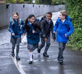 Regatta’s back to school sale collection includes fleeces, padded jackets and a waterproof coat with a built-in torch.