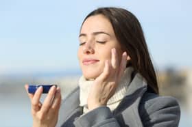 Experts say autumn is no time to stop using SPF in your skincare, with UVA rays still present even on cloudy days. Stock image.
