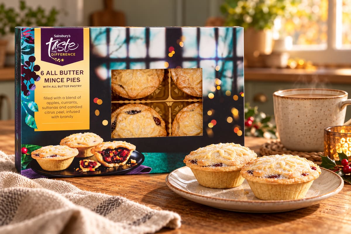 Diese Premium-Mince Pies von Sainsbury's zum halben Preis machen einen ...