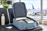 This 40x30x20cm Ryanair cabin backpack has multiple compartments, laptop storage and side bottle pockets.