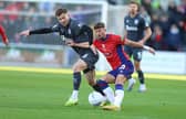 Lee Evans in action against York 
