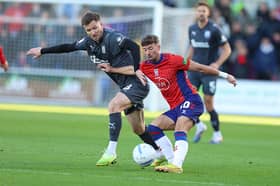 Lee Evans in action against York 