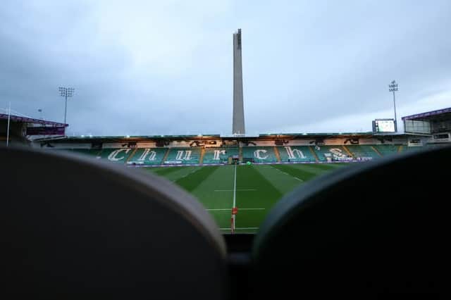 DPD Stadium at Franklin's Gardens (photo by Morgan Harlow/Getty Images)