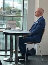 Mark Coady at the book launch
