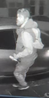 Police believe this man may have information about the recent theft from a car