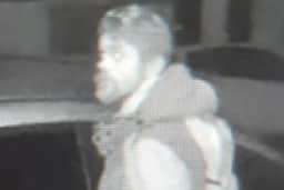 Police believe this man may have information about the recent theft from a car