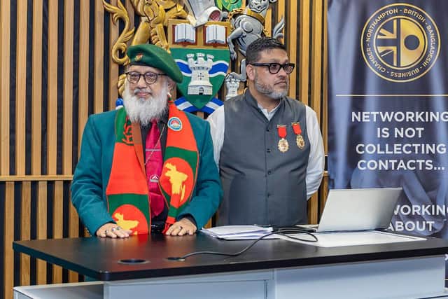 Alhaj M A Malek Khan, a wounded freedom fighter from the Bangladesh liberation war, was honoured with the Lifetime Award